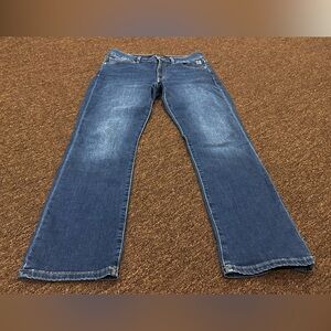 Tommy Hilfiger Jeans Womens Size 6 Tribeca Straight Blue Denim Measures 30 x 29